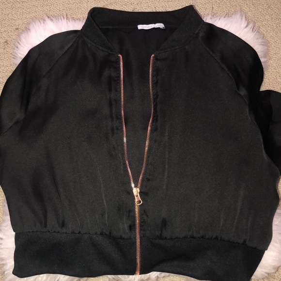 zara gold bomber jacket